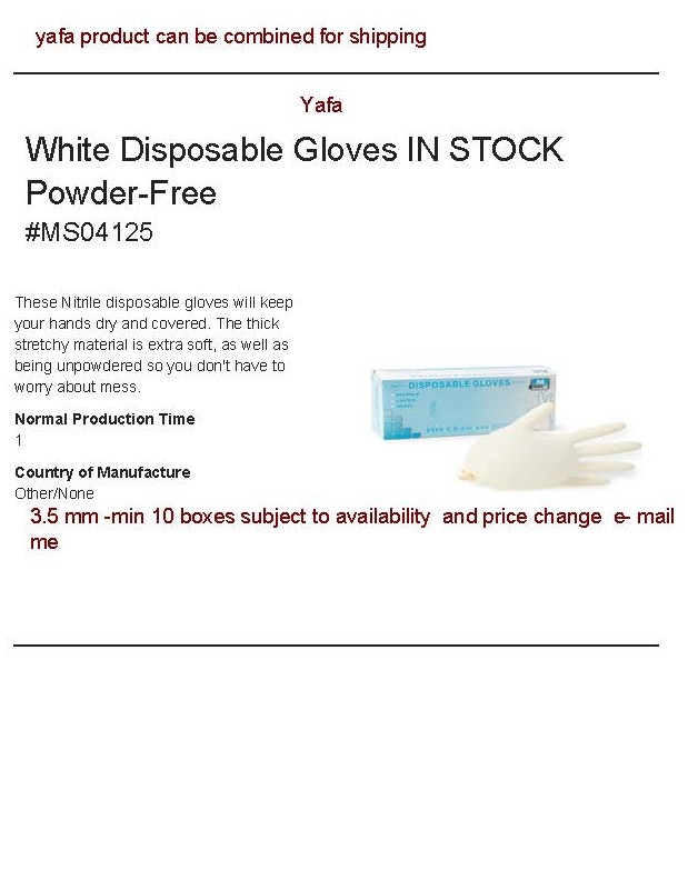 MS04125 Gloves