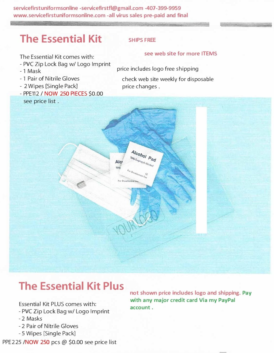 Essentials Kits Flyer Updated